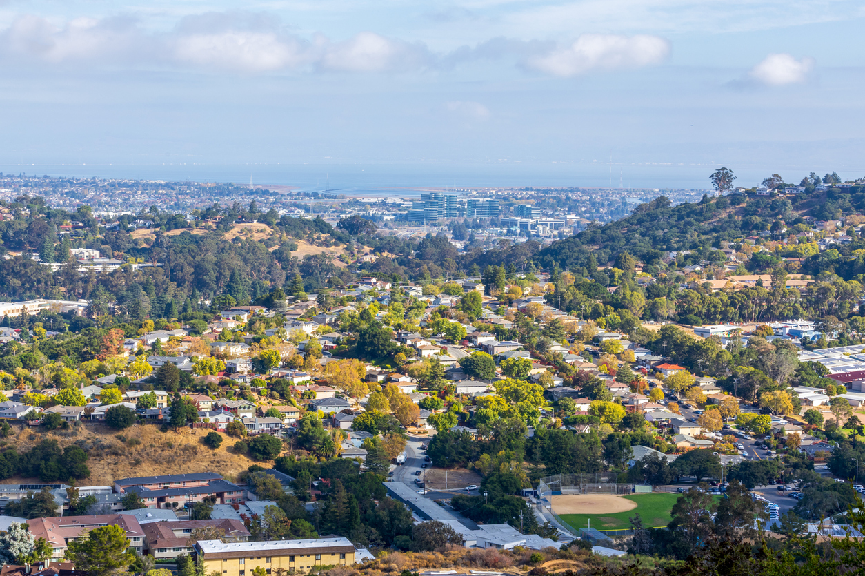 Panoramic Image of Belmont, CA